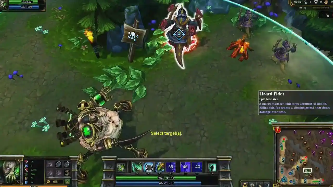 League of Legends Gameplay: Champion