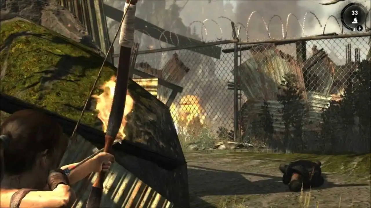 Tomb Raider Gameplay: Combat